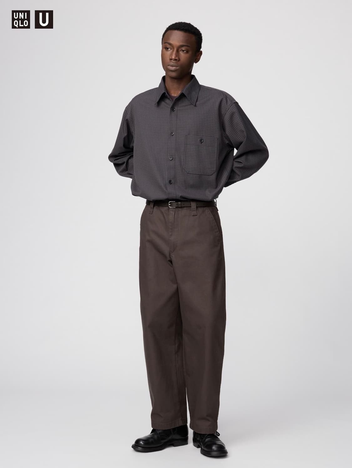 유니클로u 와이드핏 치노 팬츠 3종 / 85 상품이미지2