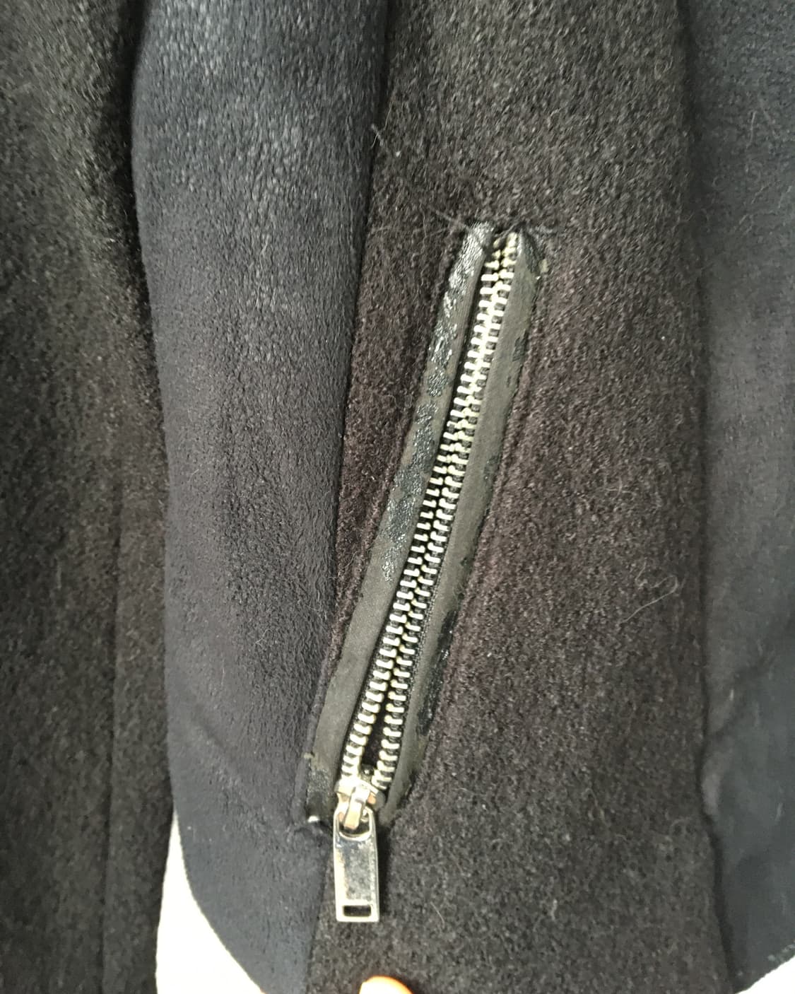 High neck fake fur suede jacket 상품이미지7