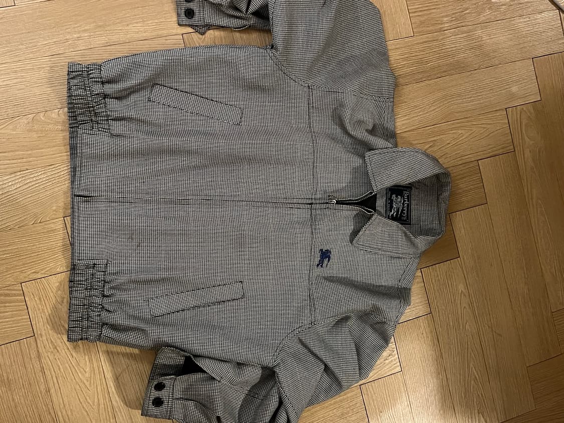 버버리 빈티지 블루종 자켓 상품이미지5