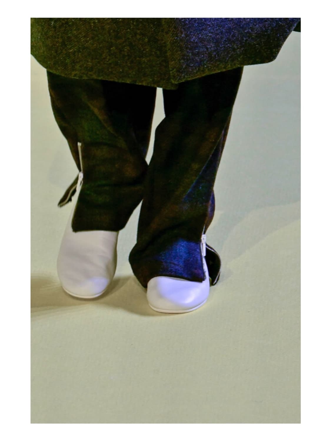 라프시몬스 컬렉션 피스 앵클 지퍼 트라우저 팬츠 아카이브 상품이미지9