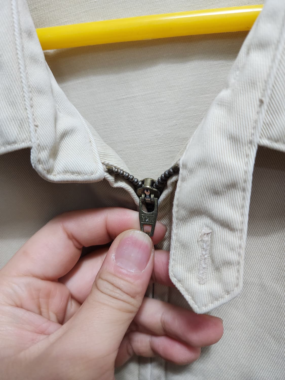 90s 폴로 랄프로렌 베이지색 스윙톱 상품이미지5