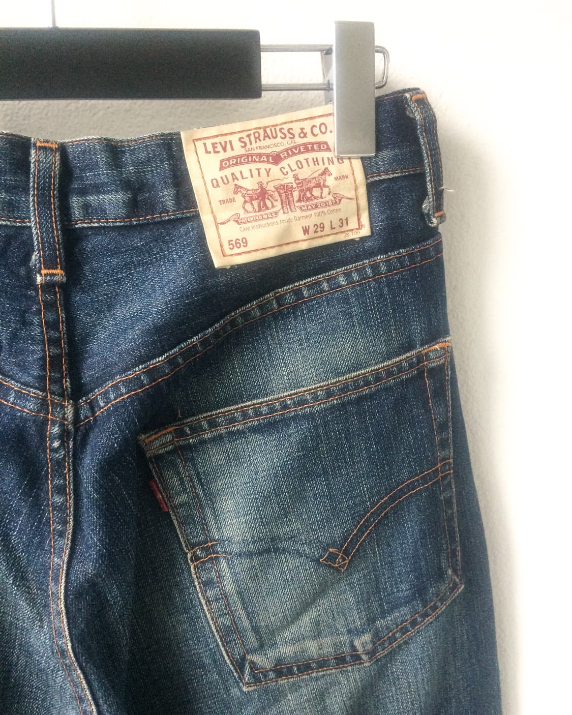 Levis washing denim pants 상품이미지6