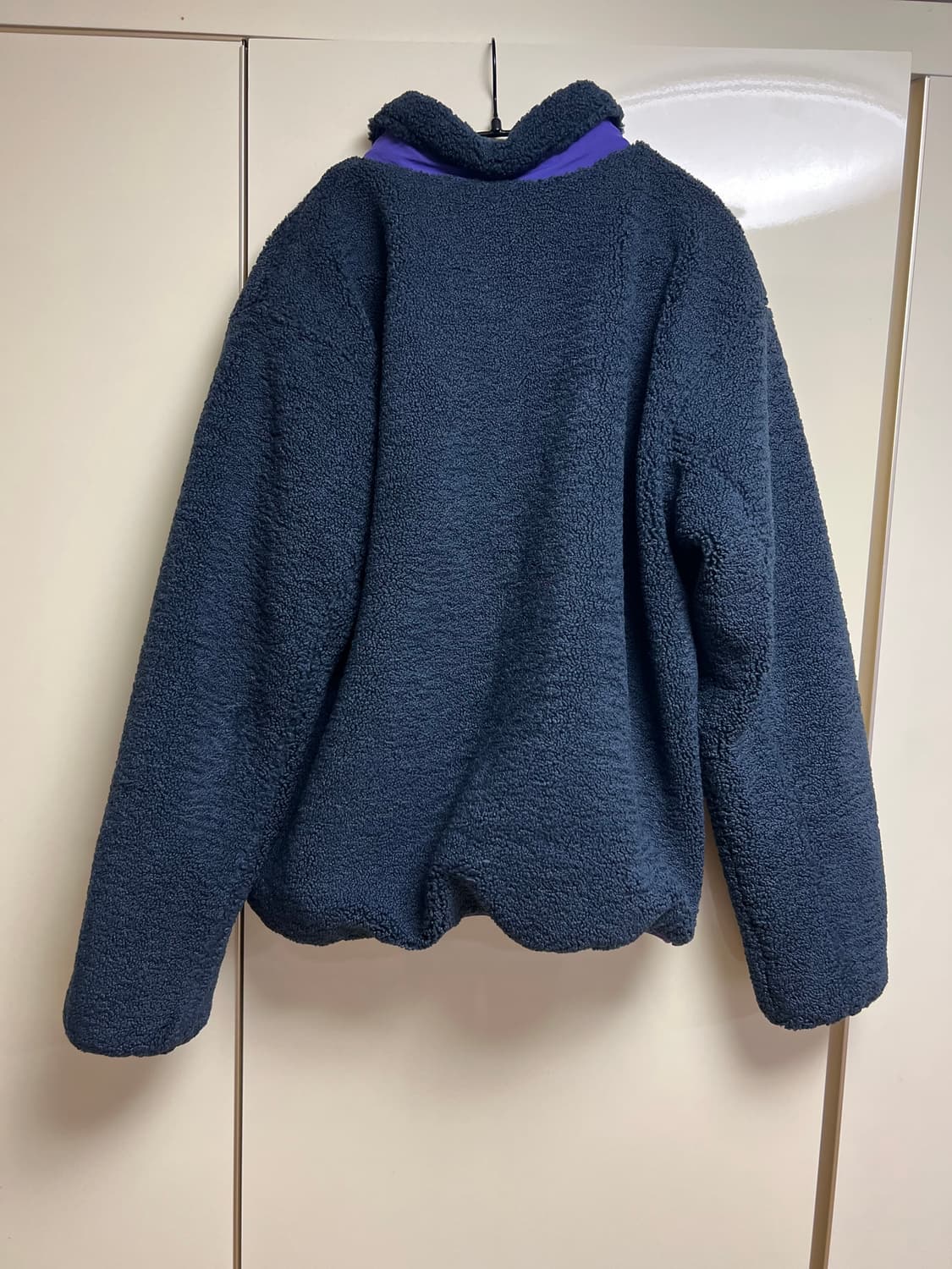 브레인데드 후리스 m 네이비  상품이미지2