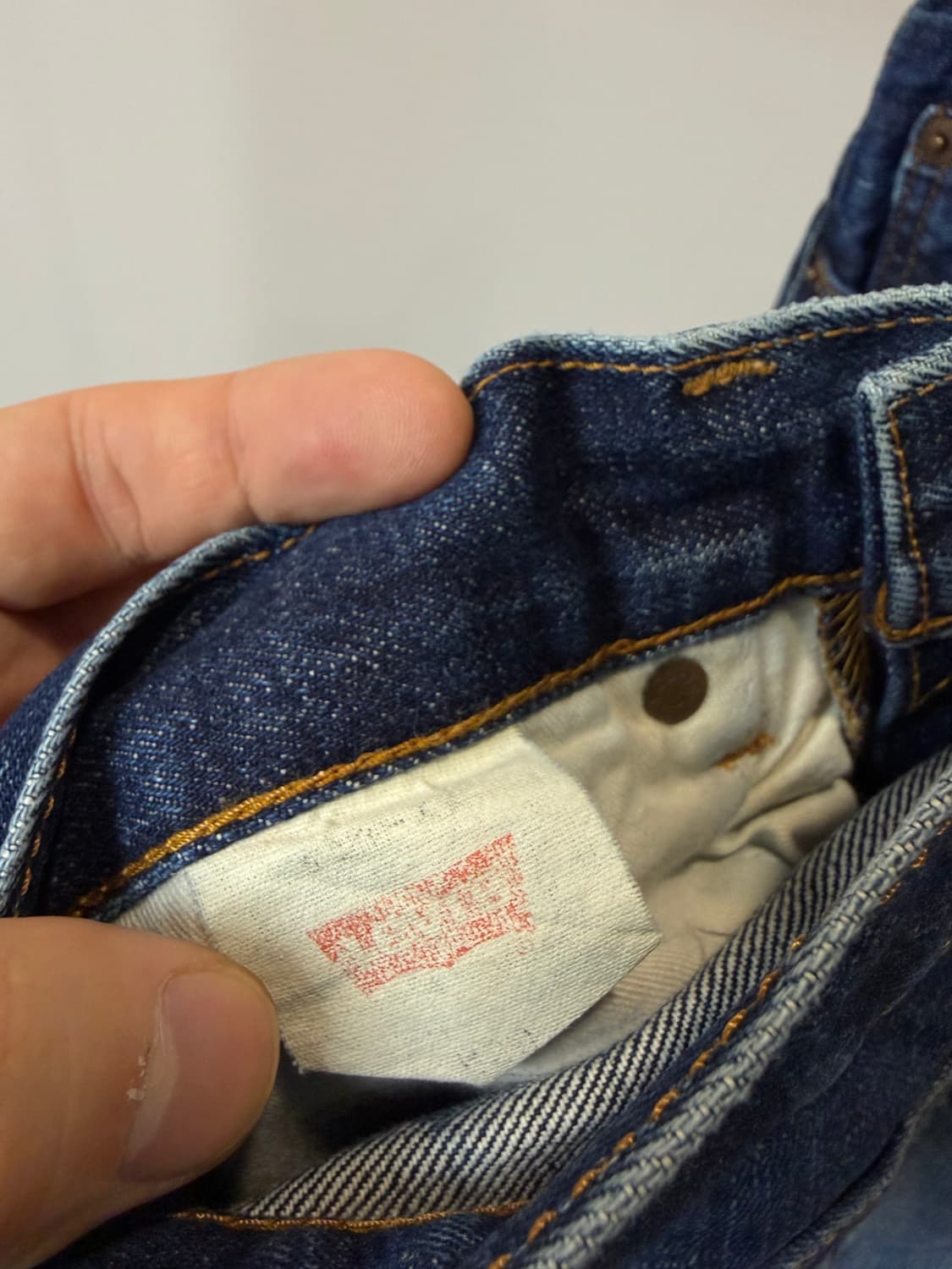 (28) 90s jpn 리바이스502 big E 샐비지 데님팬츠 상품이미지7