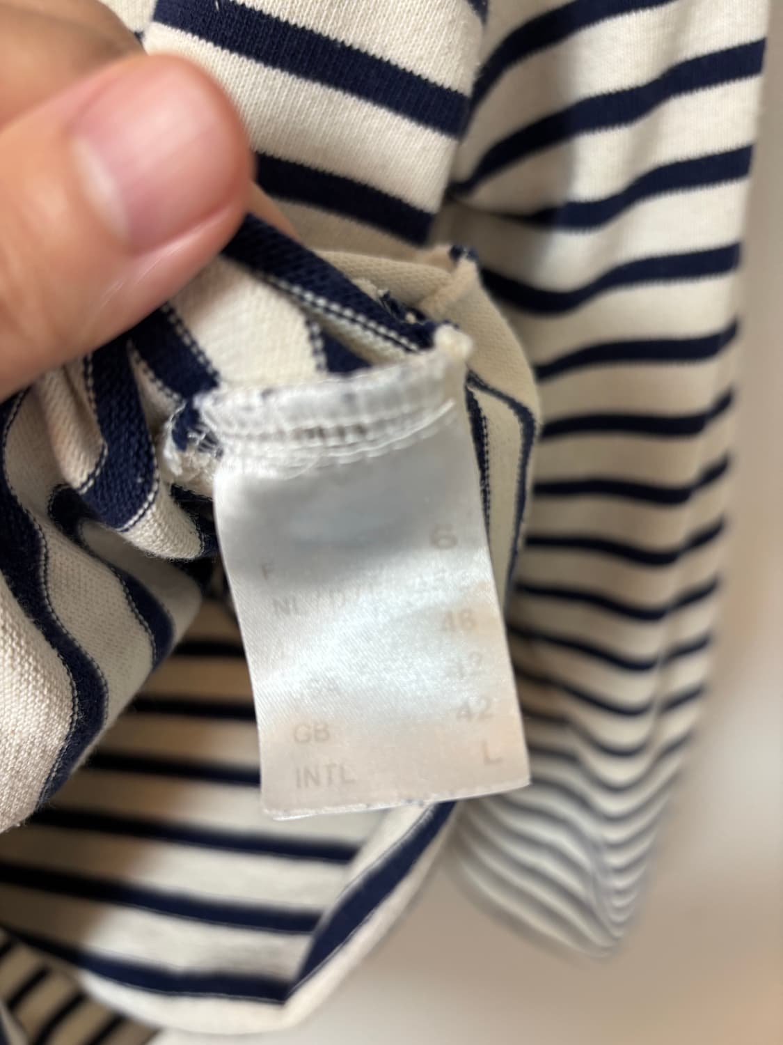 [T6] 세인트제임스 길도 에크루/마린 상품이미지3