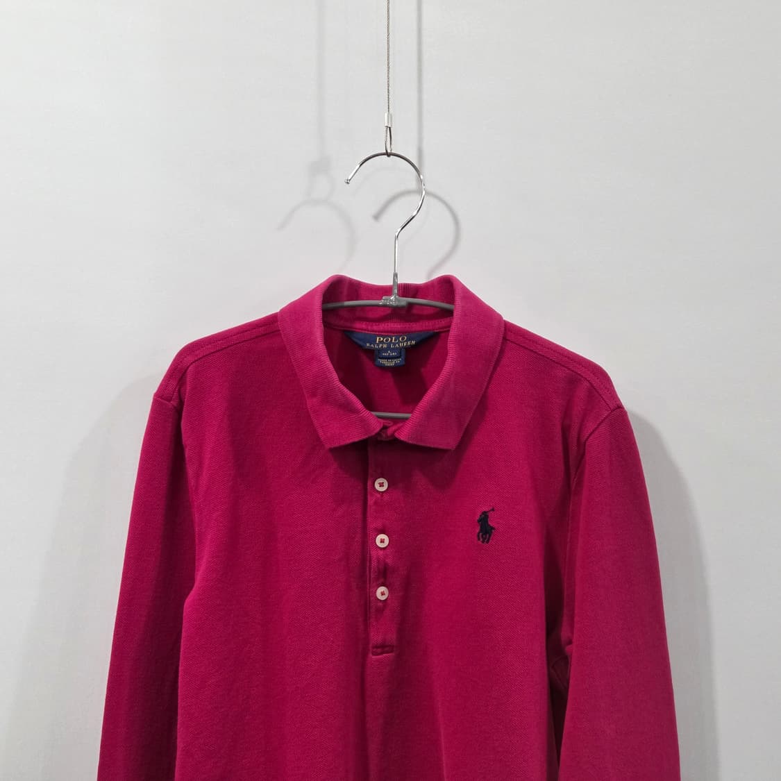 폴로랄프로렌 키즈 피케 카라 롱슬리브 L/12/14 상품이미지2