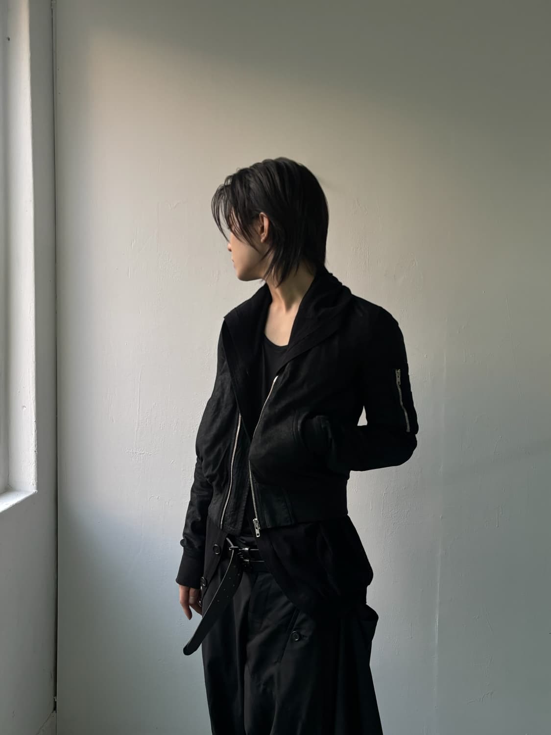 릭오웬스 램스킨 스웨이드 블루종 상품이미지9