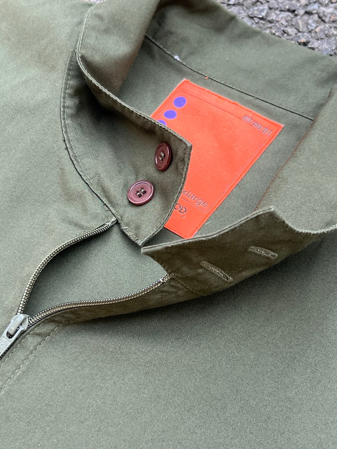 Neighborhood Old Zip up Shirt Jacket 상품이미지5