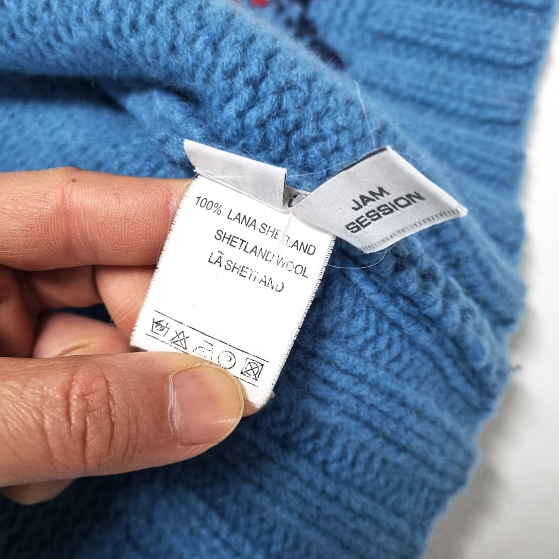 빈티지 GURU 코위찬 니트 자켓 - M 상품이미지10