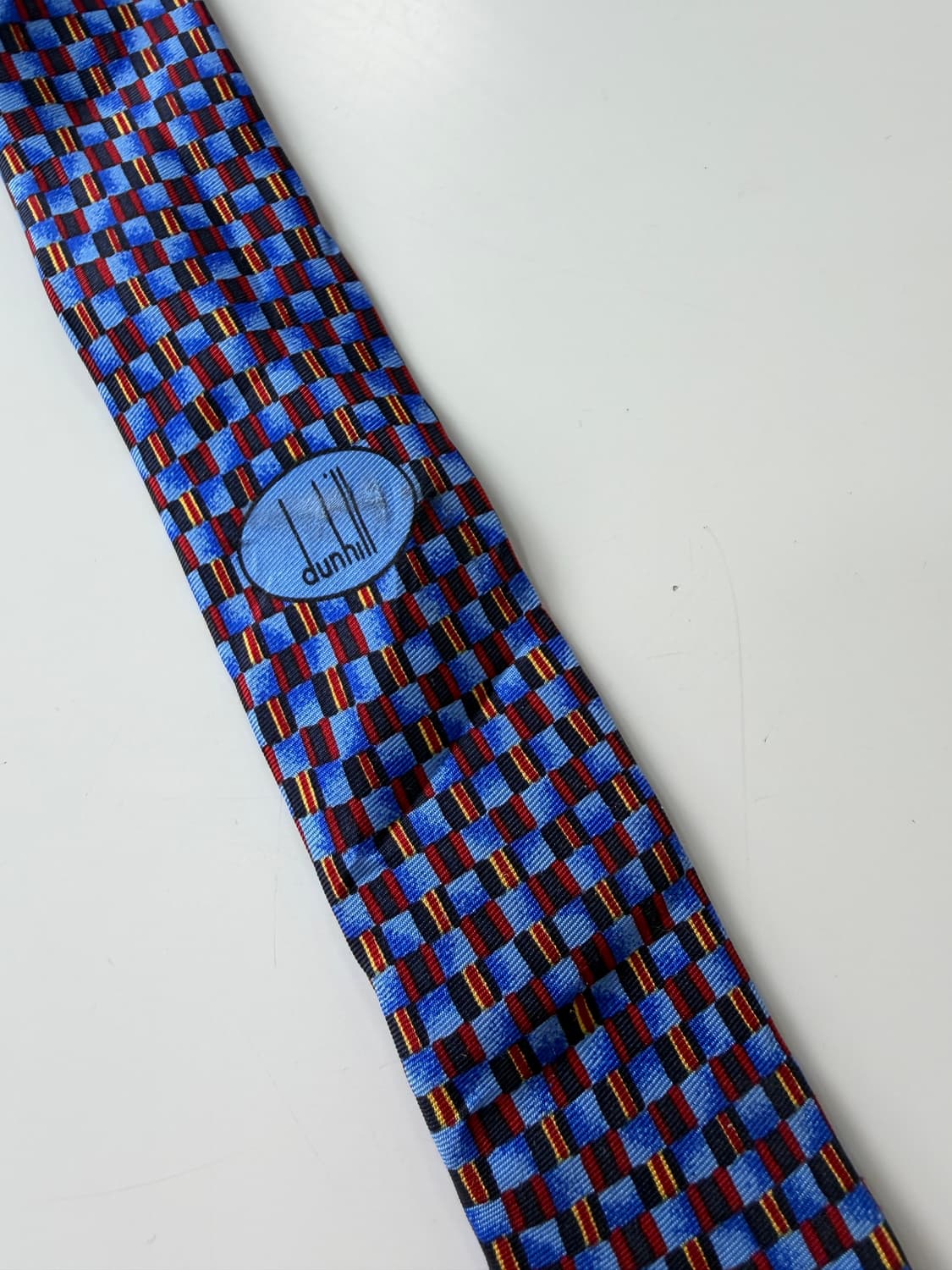던힐(Dunhill) 실크 넥타이 9cm 상품이미지8