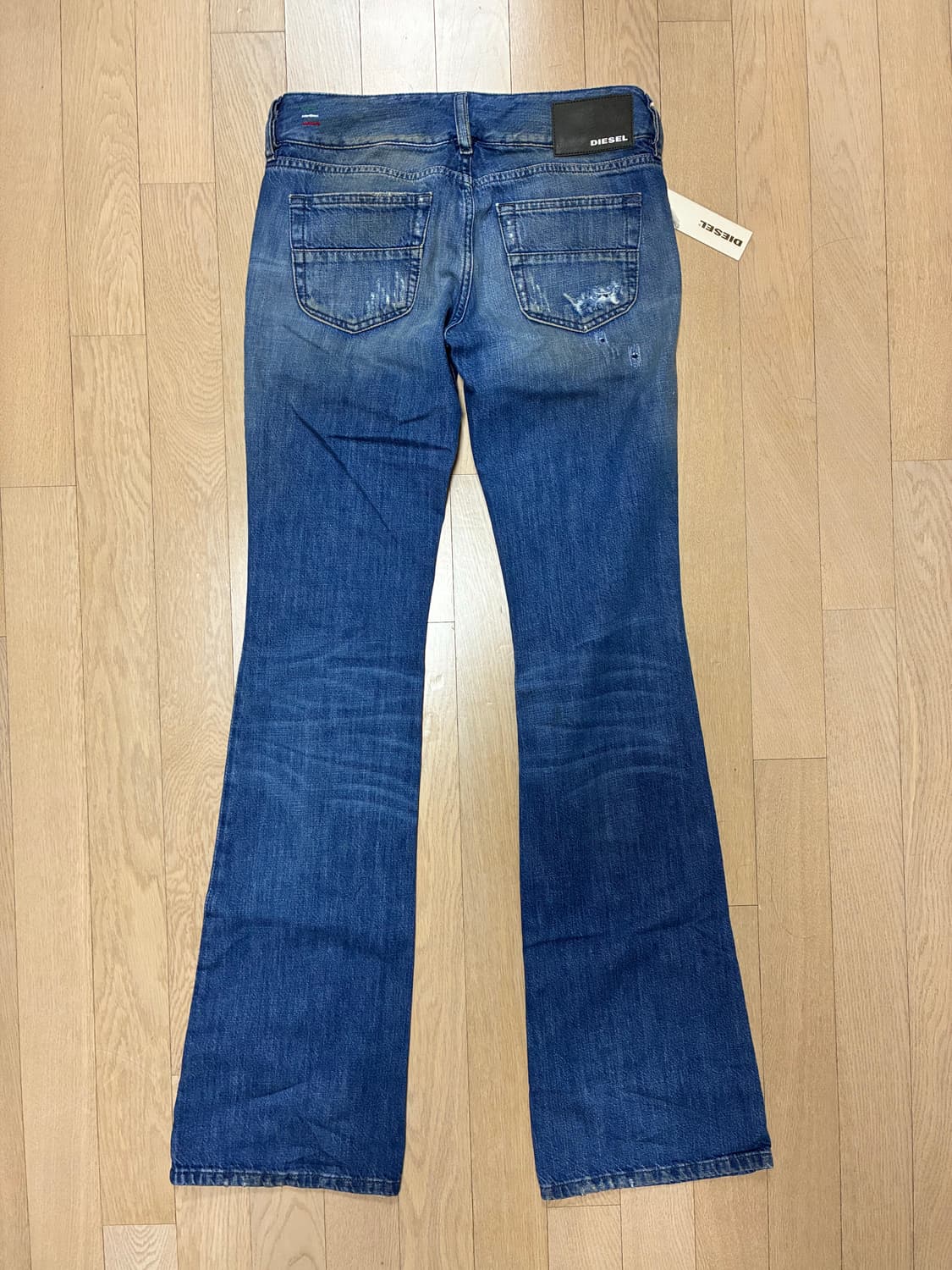 디젤 그런지 디스트로이드 플레어 부츠컷 데님 상품이미지4