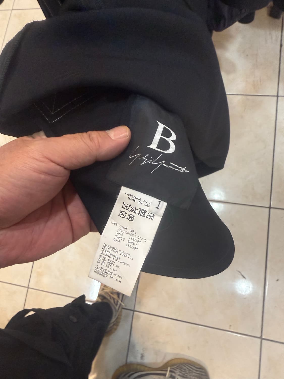 1/95-100 정품 요지야마모토 점프슈트 팝니다 상품이미지4