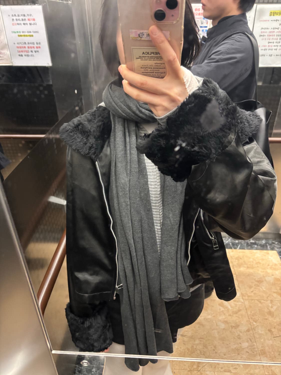 앤클라인 퍼트리밍자켓 상품이미지4