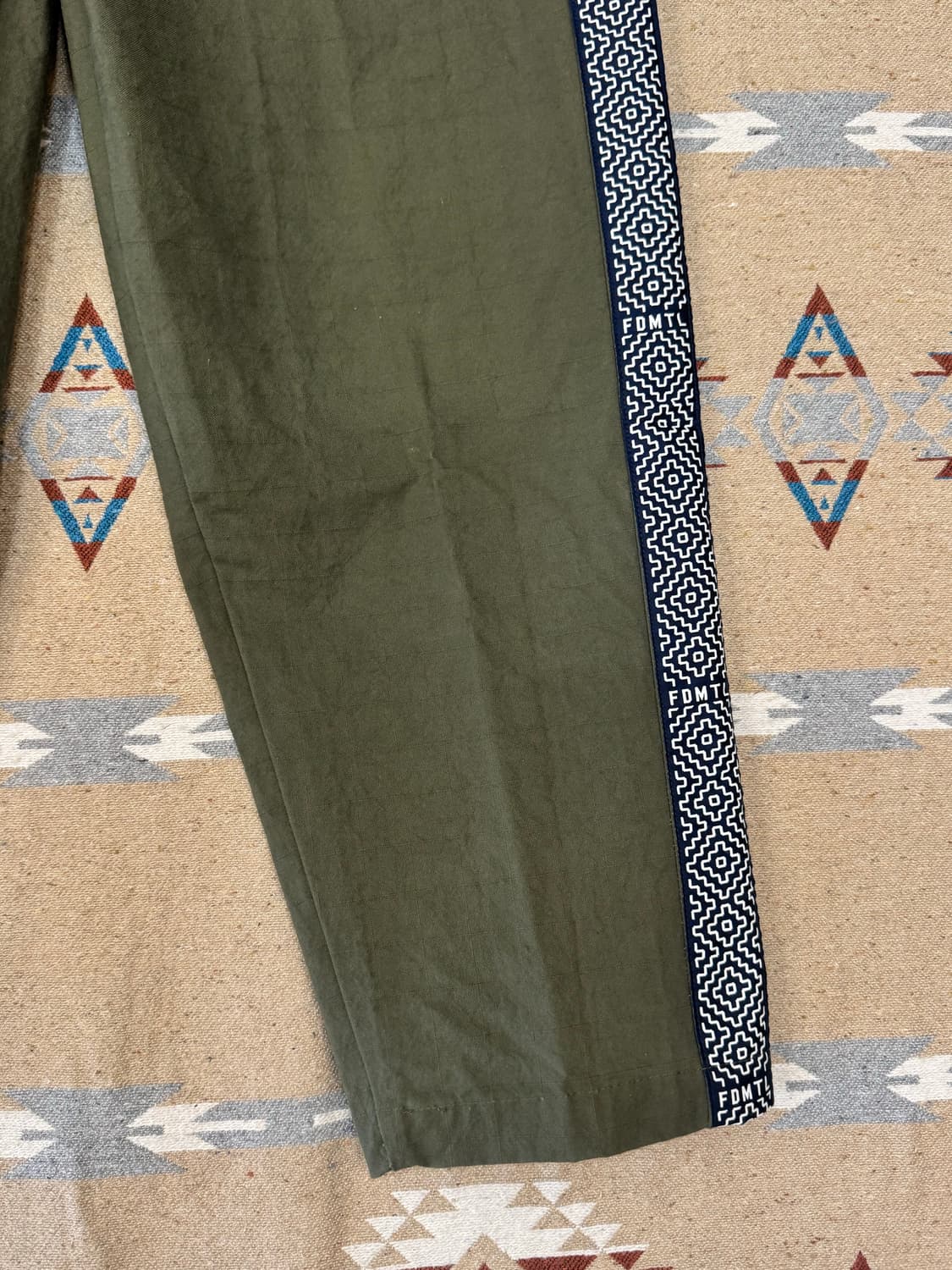 [30] FDMTL 펀드멘탈 립스탑 원턱 테이퍼드 팬츠  상품이미지4