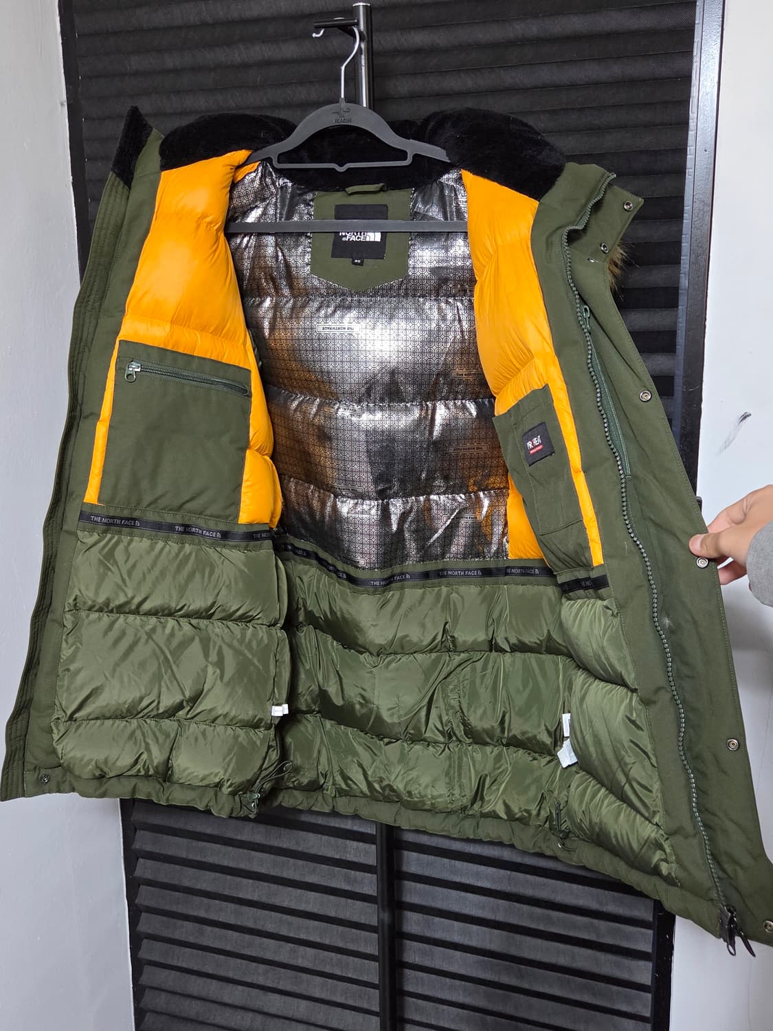 [노스페이스] 클라우스 구스다운 패딩자켓 판매합니다. 상품이미지5