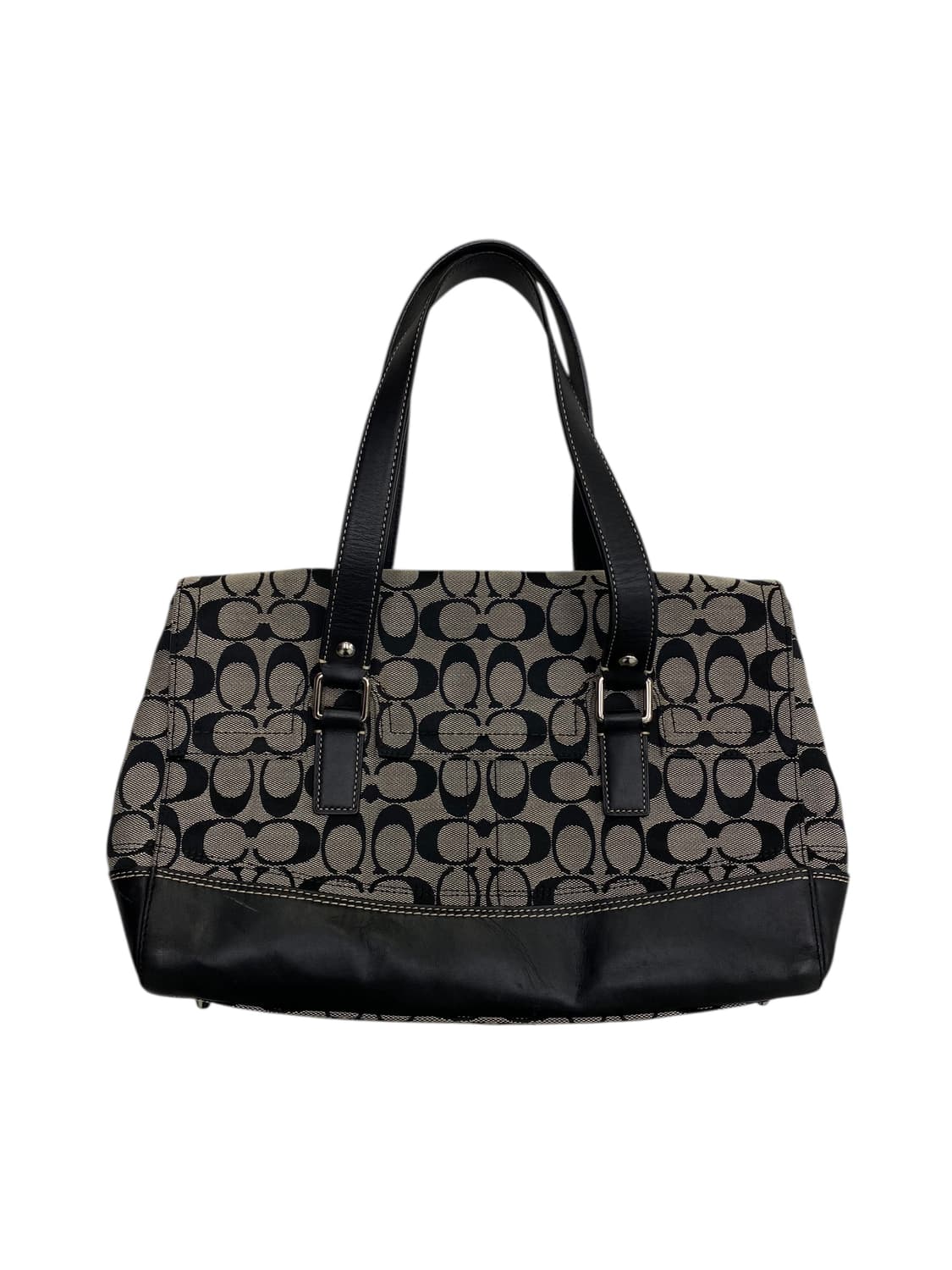 코치 y2k 블랙 버클 숄더백 상품이미지2