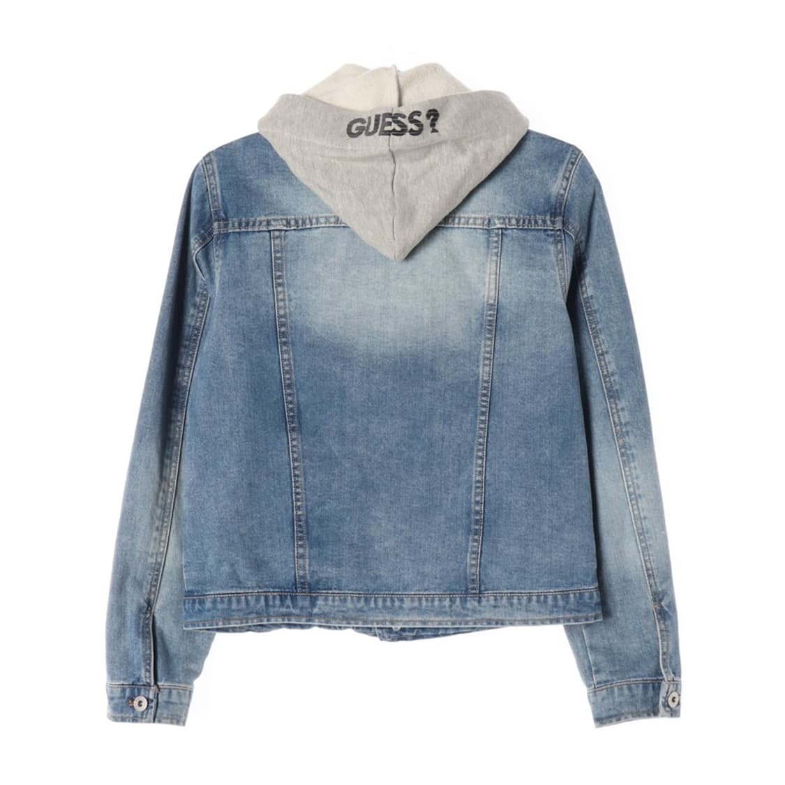 게스 후드 레이어드 데님 자켓 14Y 상품이미지2