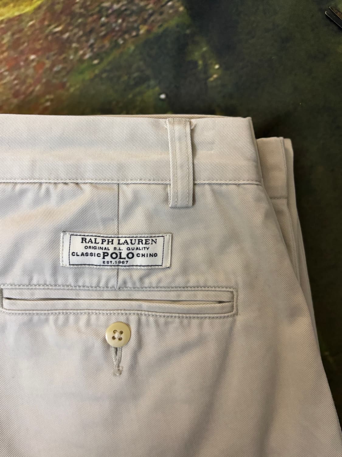00s 폴로 랄프 로렌 앤드류 치노 팬츠 아이보리 31/30 상품이미지8