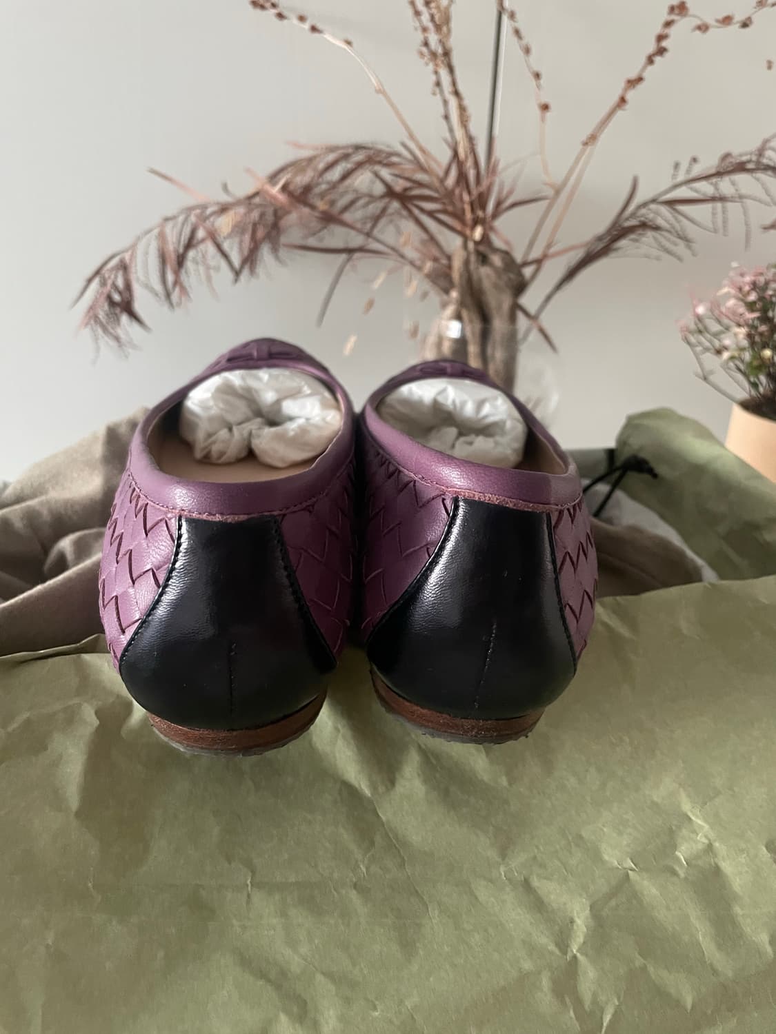 (풀셋) 보테가베네타 인트레치아토 위빙 플랫슈즈 38 상품이미지9