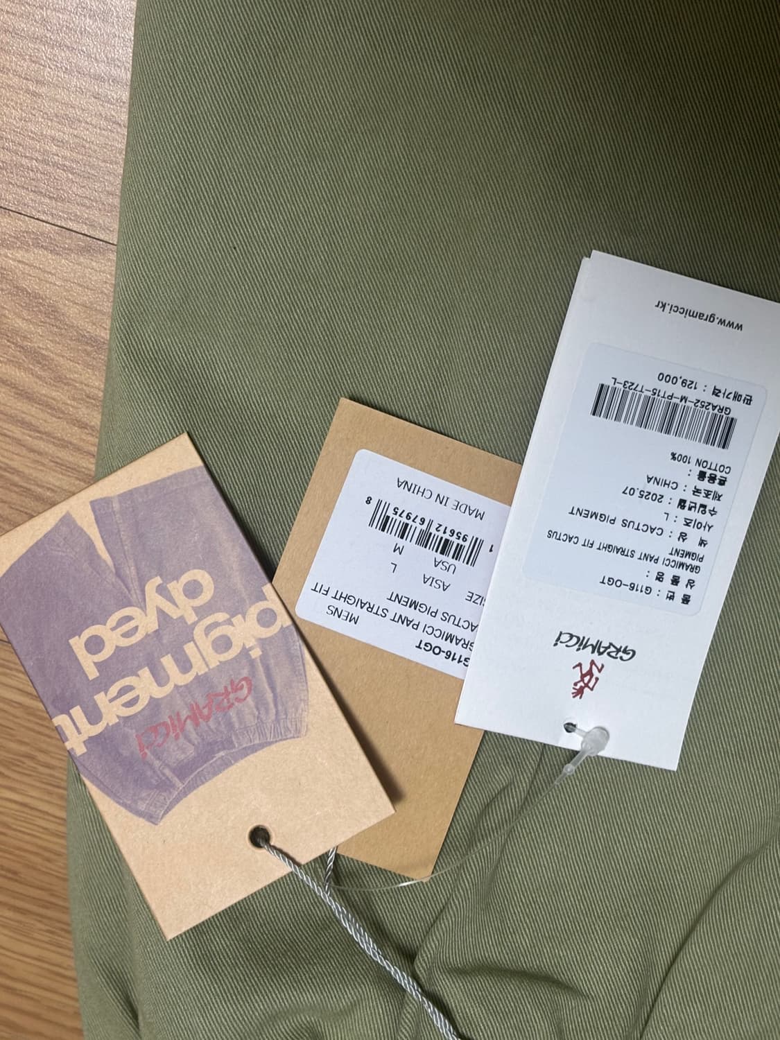 [새상품] 그라미치 스트레이트 팬츠 상품이미지8