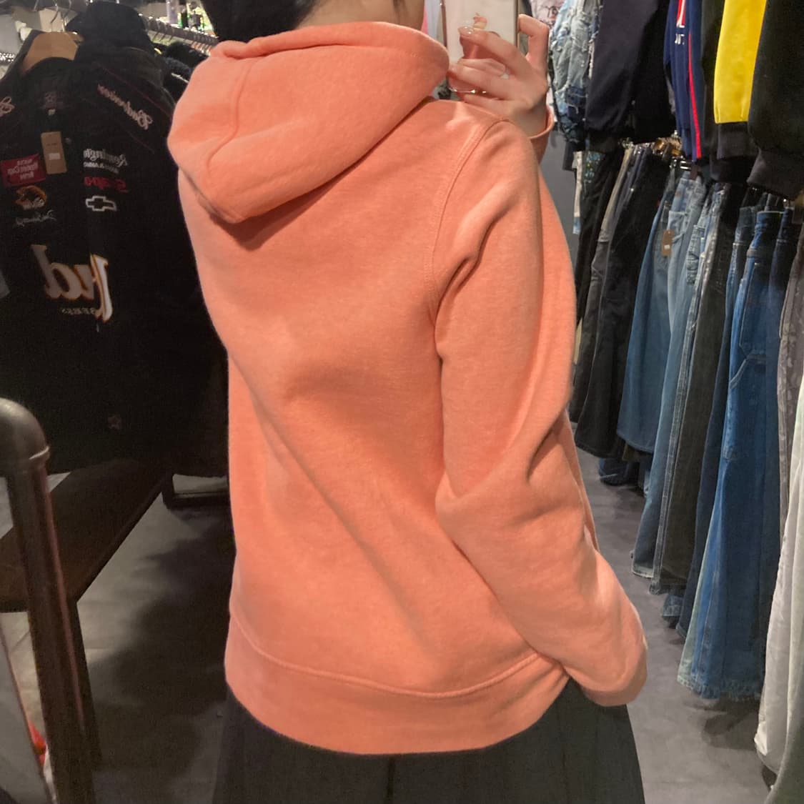 [IM] 칼하트 반집업 후드티 코랄핑크 상품이미지5