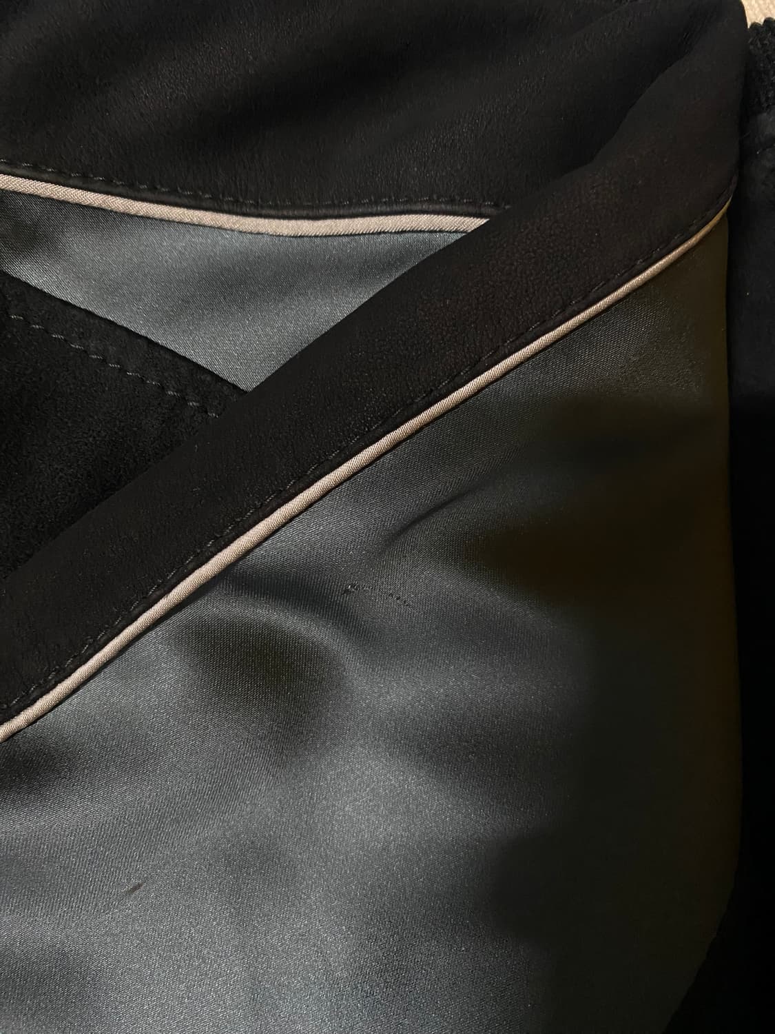 AllSaints 올세인츠 앱튼 새틴 스웨이드 자켓 L 상품이미지5