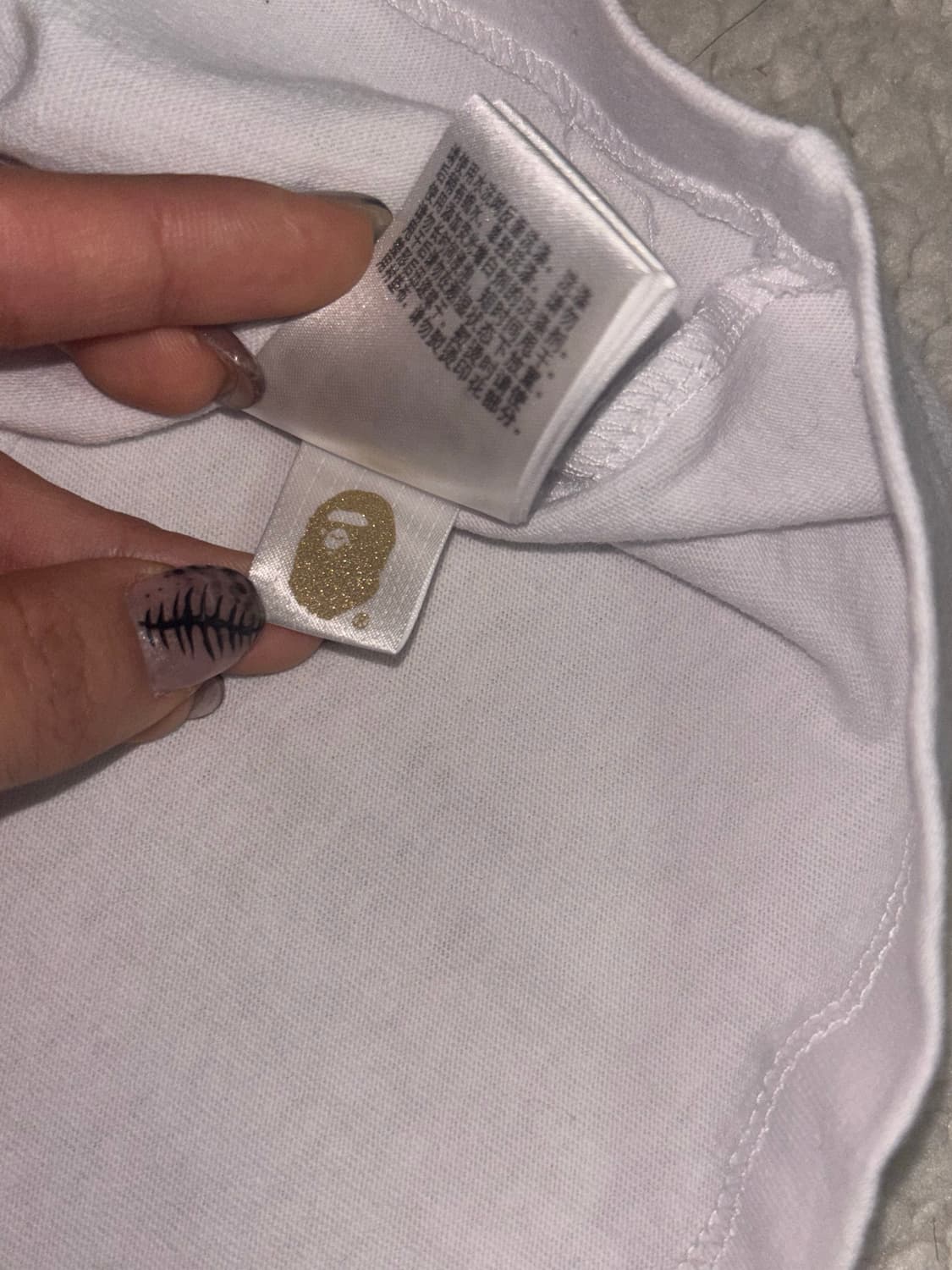 베이프 야광 샤크 반팔  상품이미지5