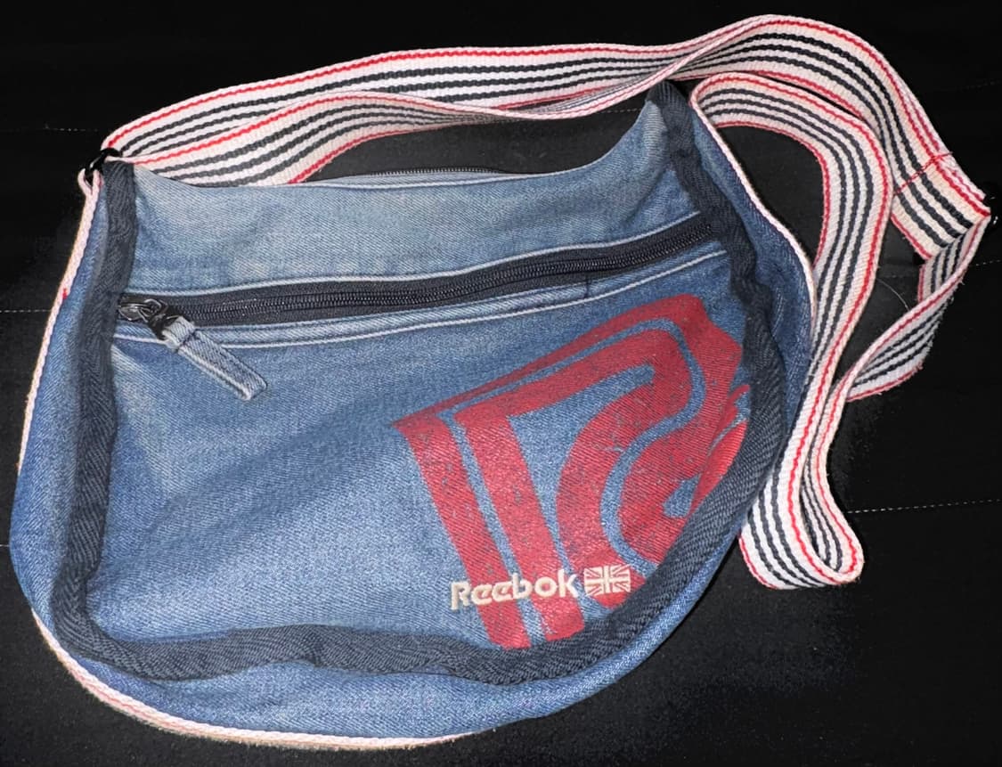 Reebok 리복 빈티지 데님 크로스백 상품이미지1