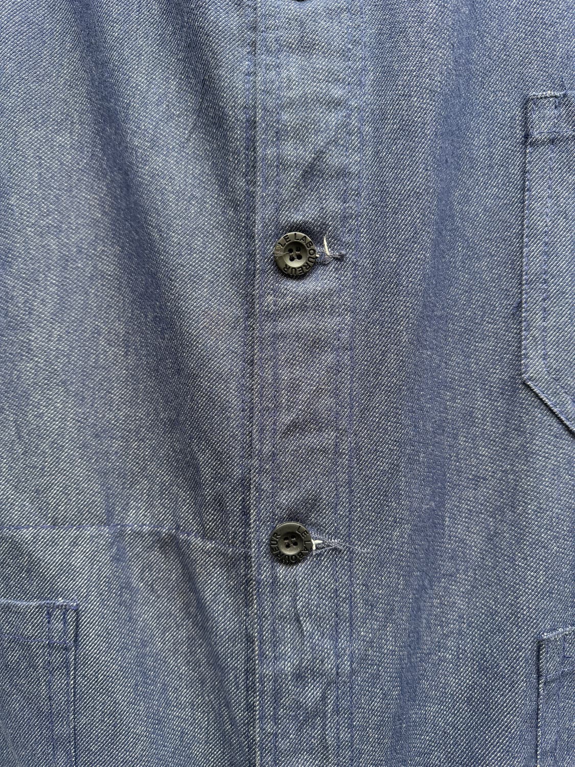 OLD VINTAGE LE LABOUREUR DENIM 프렌치워크자켓  상품이미지7