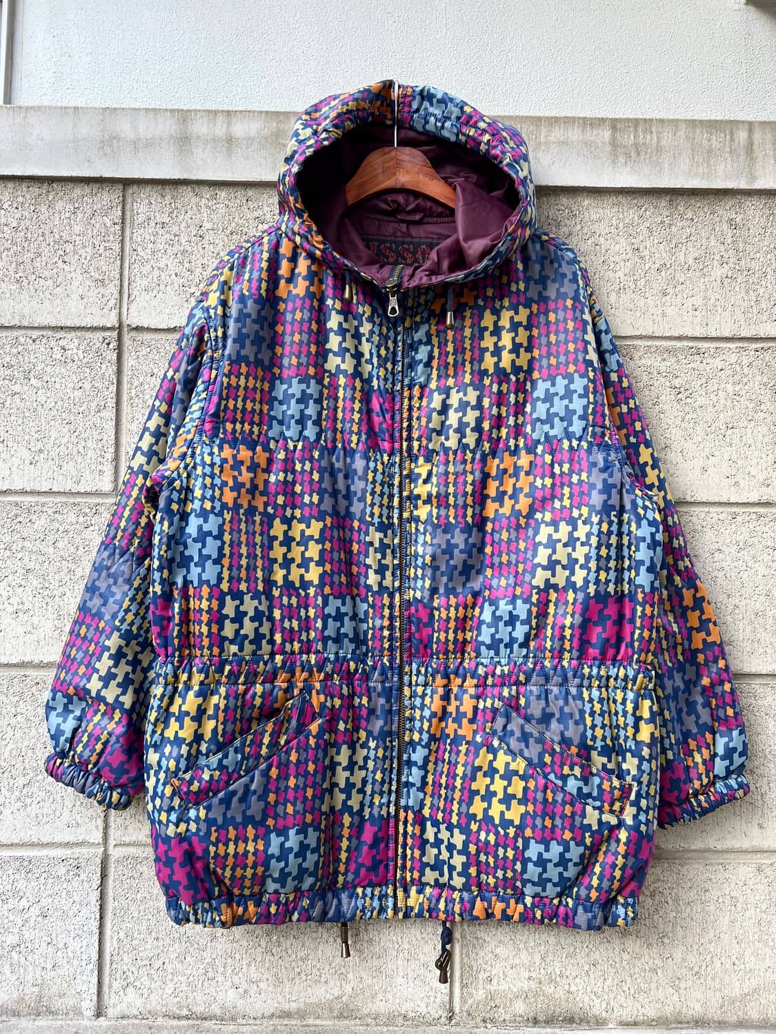 90s MISSONI SPORT CRAZY PATTERN 미쏘니자켓 상품이미지1