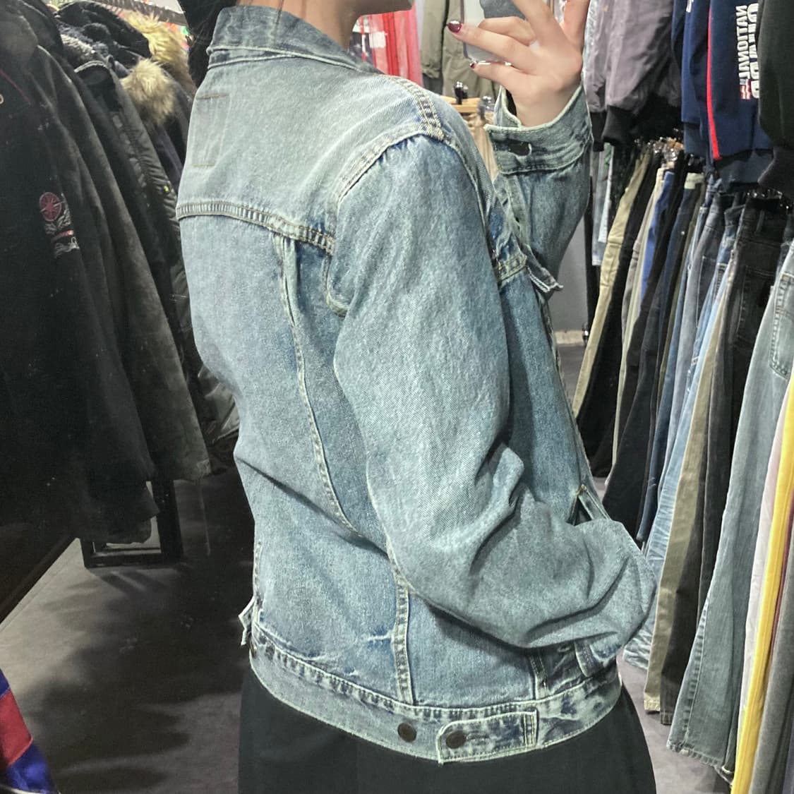 [IM]리바이스 워싱 데님 자켓 상품이미지5