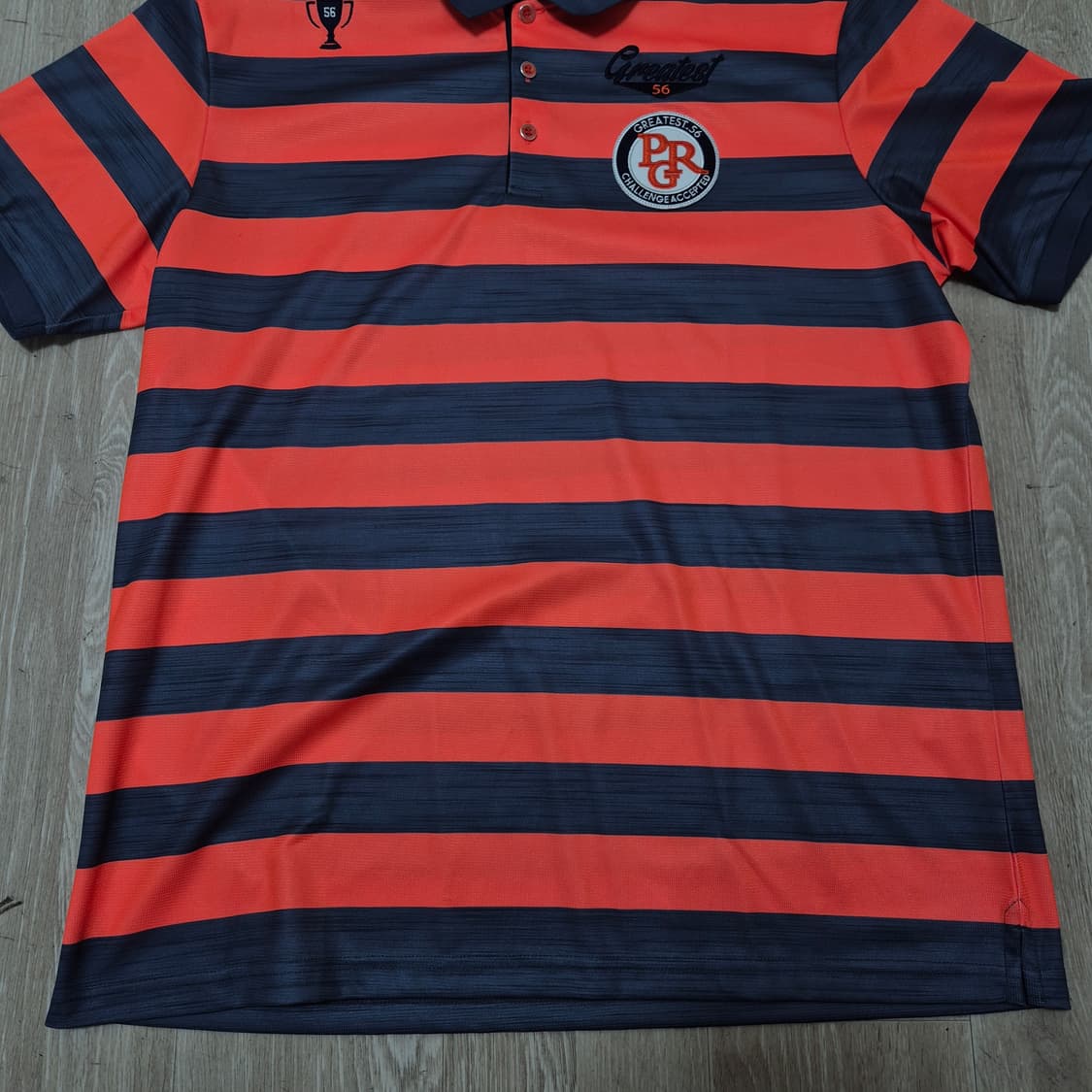 PGR 남성 골프웨어 스트라이프 반팔 카라티 2XL(110) 상품이미지3