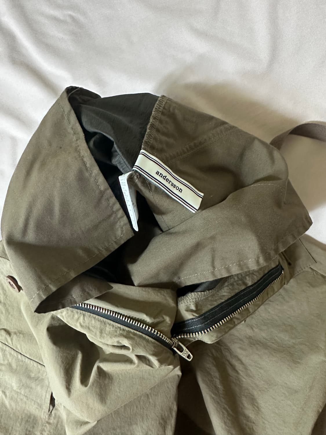 앤더슨벨 파타니 크랙 카고 팬츠 apa588m(Khaki) 상품이미지6