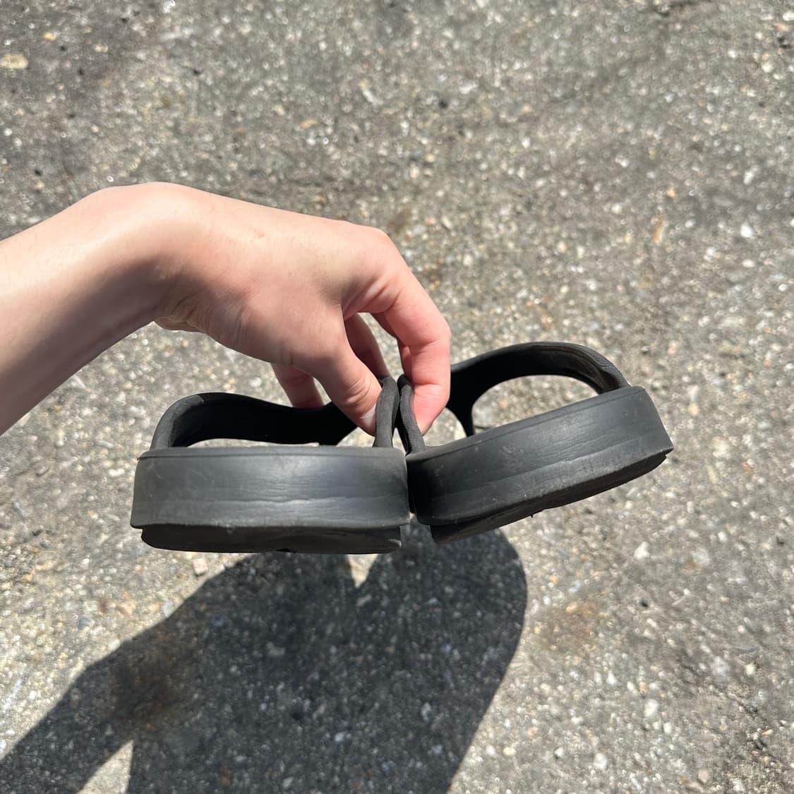 270 우포스 쪼리 슬리퍼 블랙 상품이미지6