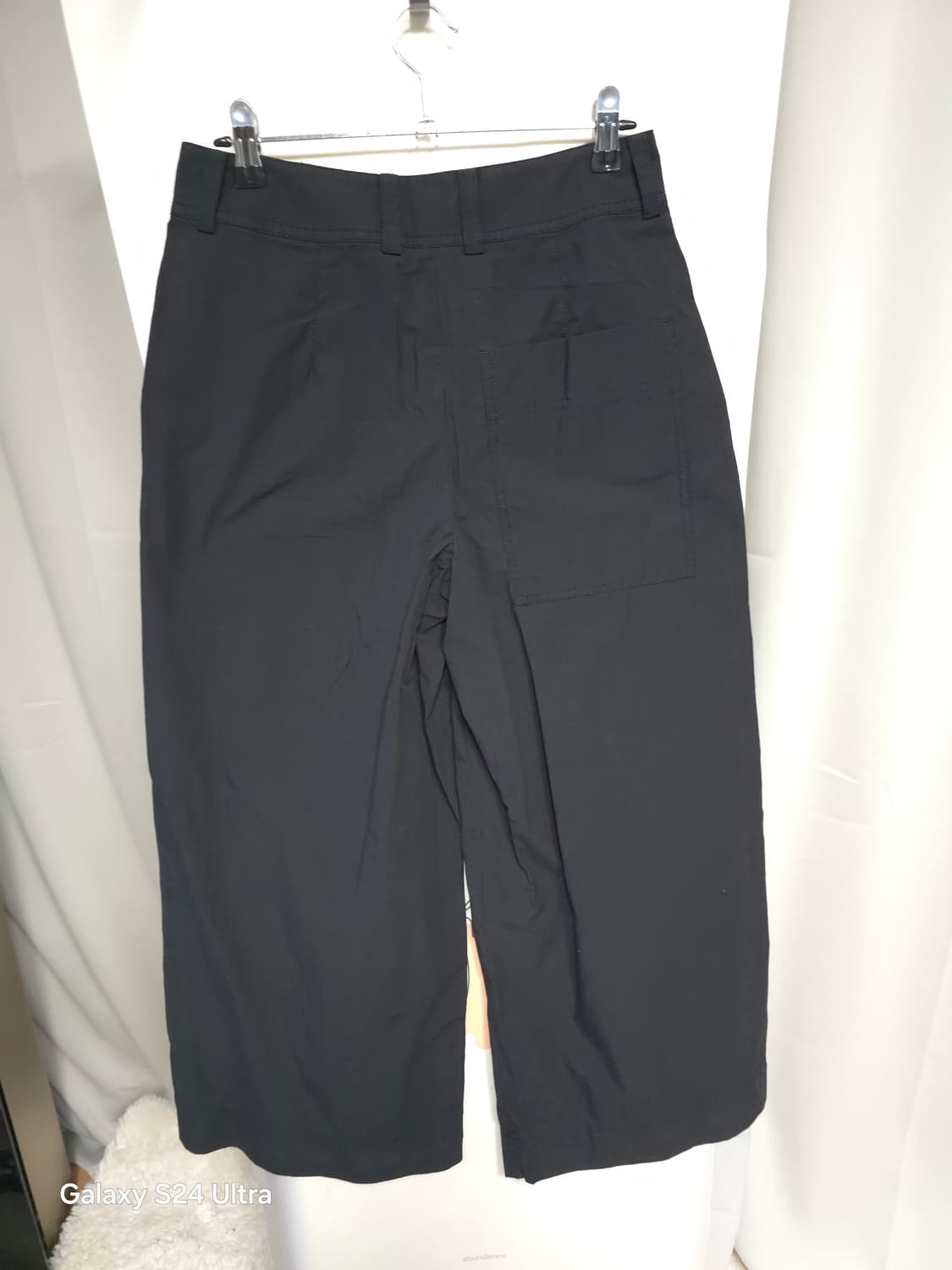 Cos 코스 블랙 면 와이드 팬츠 Eur 34 ✨️정품✨️
 상품이미지2