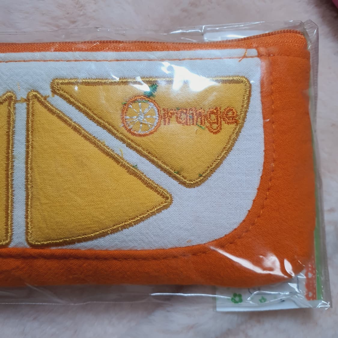 미개봉) 고전 후르츠 오렌지 과일 필통 학용품 빈티지 파우치 고전문구 상품이미지6