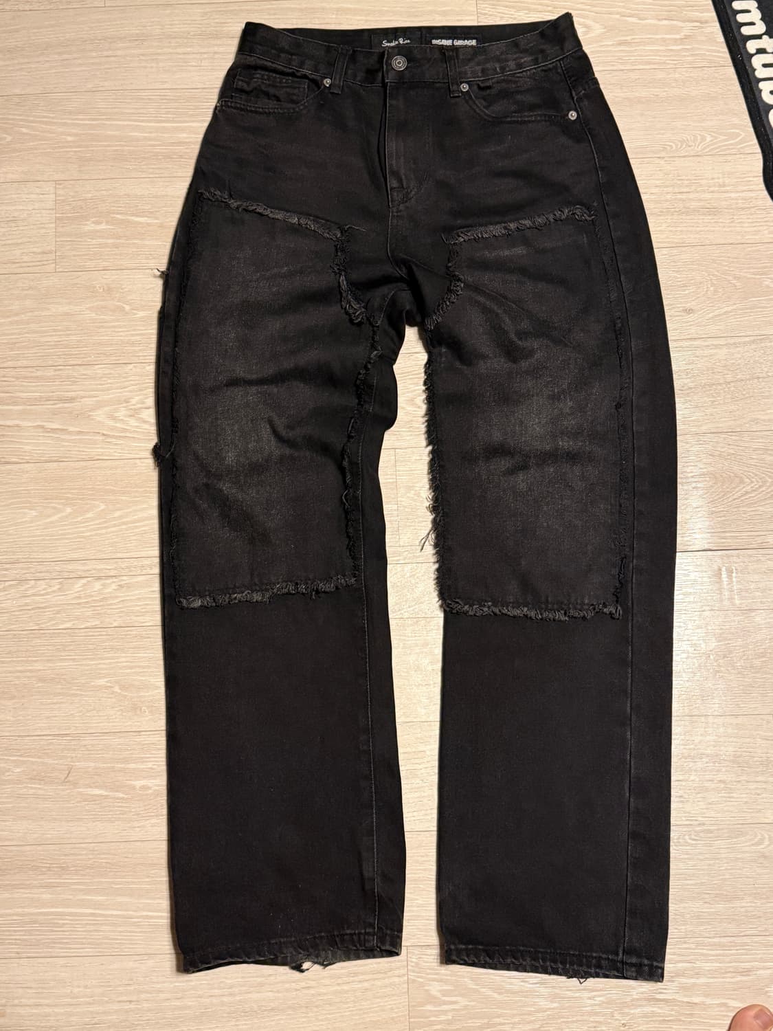 인세인개러지 스모크라이즈 더블니 팬츠 30 상품이미지1