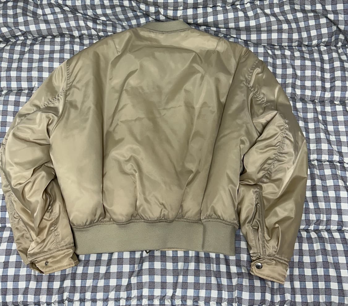 쿠어/ 오버핏 루슈 ma-1/크림 L 상품이미지2