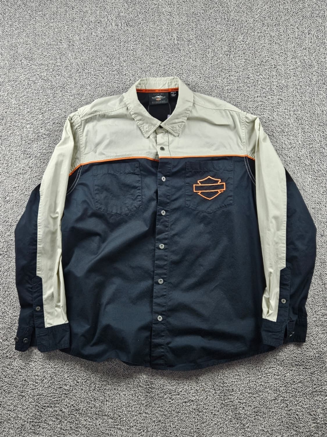 할리데이비슨 모터사이클 레이싱 바이커 셔츠 ( XL ) / 10719 상품이미지3