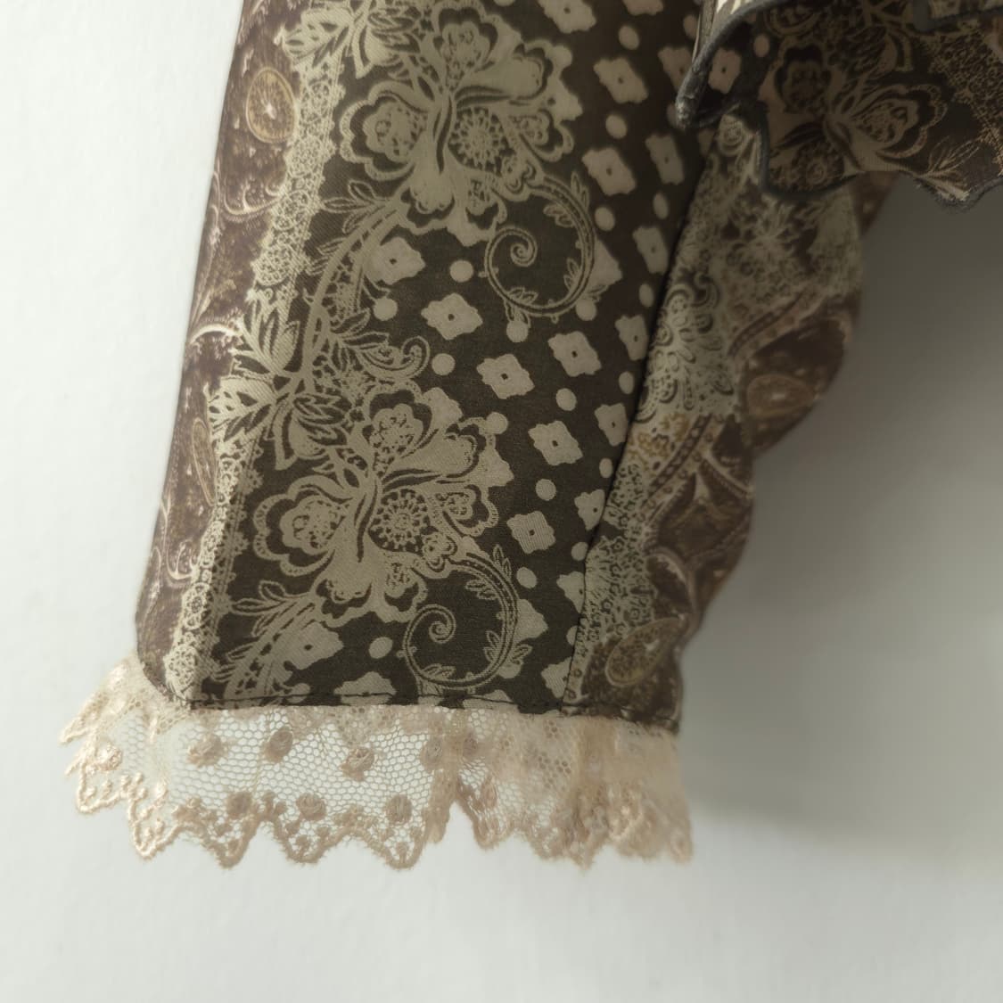 보헤미안 프릴 레이스 블라우스 상품이미지9