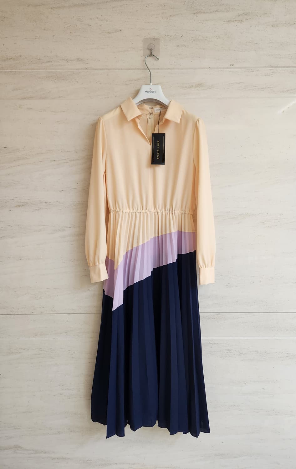 (새상품)스튜디오럭스 플리츠 원피스 66사이즈 상품이미지5