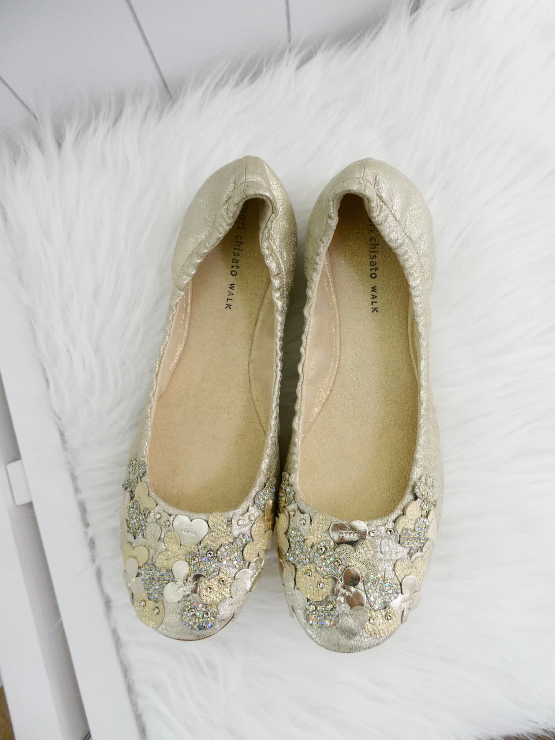 츠모리치사토 패치워크 플랫슈즈 상품이미지2