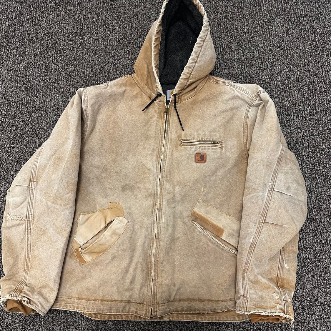 carhartt 칼하트 후드 데미지 워크자켓 XL 상품이미지1