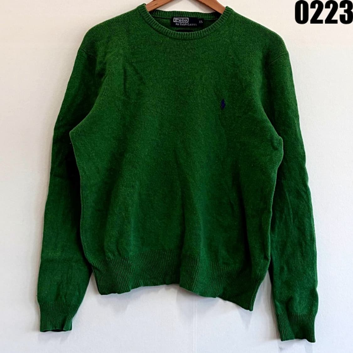 폴로 랄프로렌 램스울 니트 스웨터 XL 0223 상품이미지1