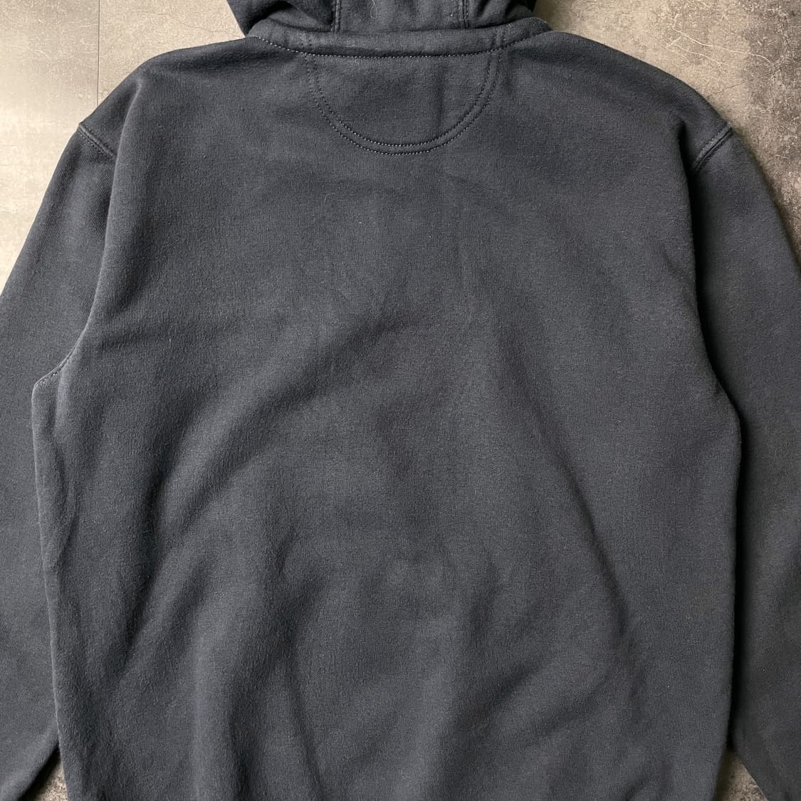 CARHARTT 칼하트 빈티지 네이비 하프집업 기모 후드티 A00903 상품이미지7