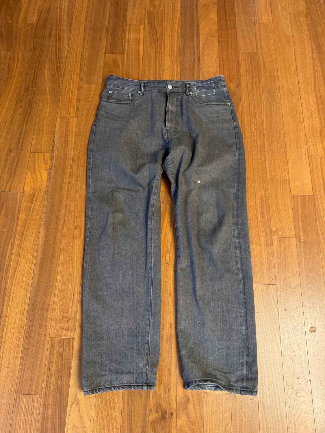 카키스 데님 팬츠 그레이 상품이미지1