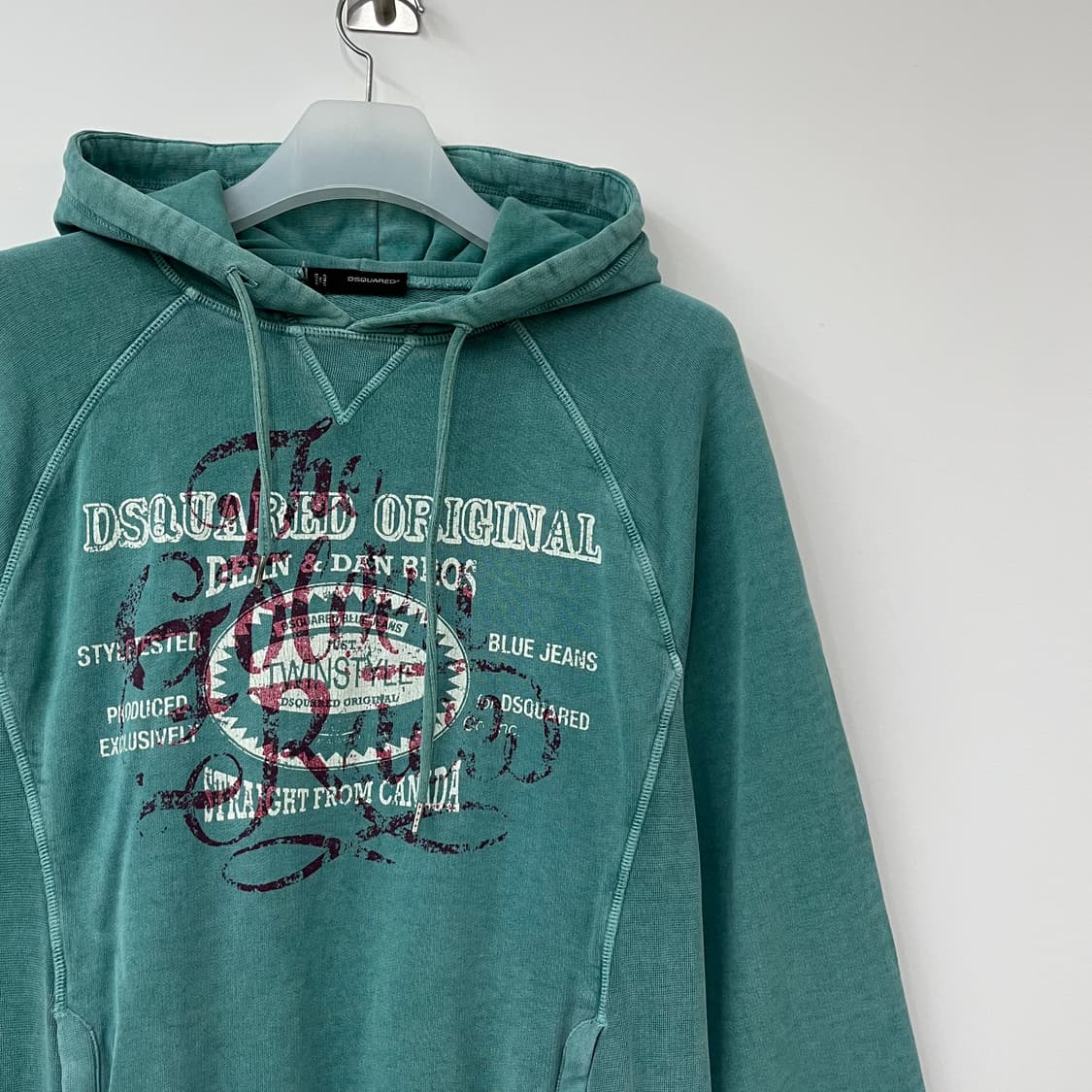 디스퀘어드2 피그먼트 후드티 상품이미지4