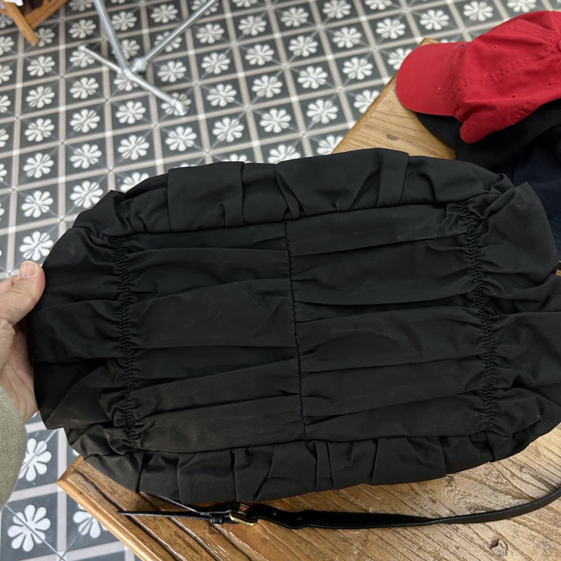 16270 - 프라다 나일론 고프레 숄더백 상품이미지4