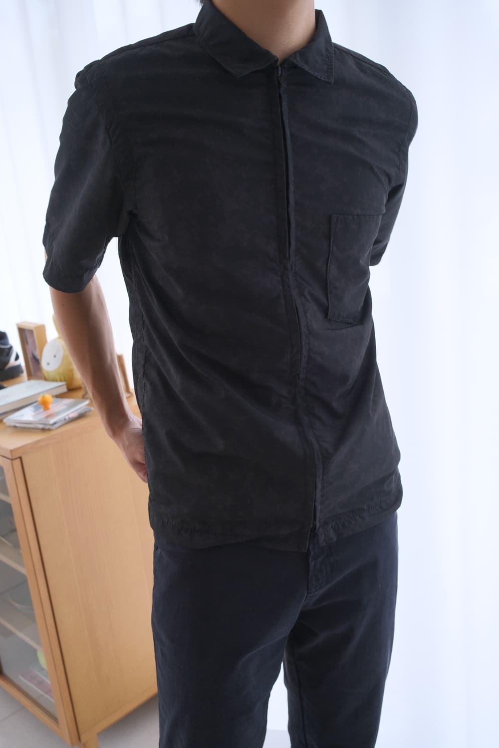 Washed zip shirt 상품이미지8