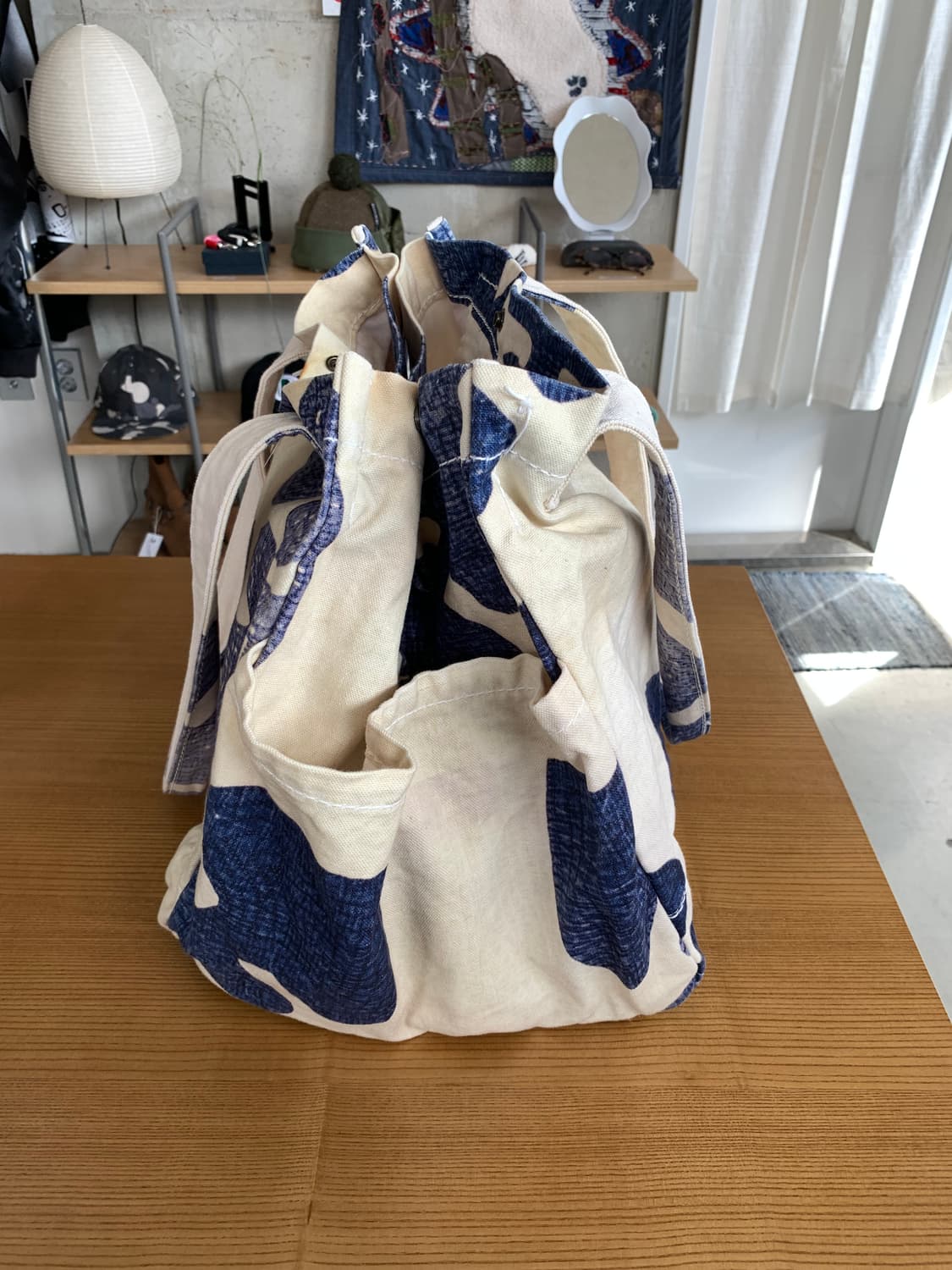 Kapital 캐피탈 캔버스 토트백 상품이미지5